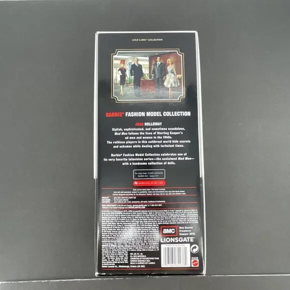 Barbie Mad Men Joan Holloway Silkstone Doll BFMC Gold Label 2010 Mattel NIB - Picture 9 of 15